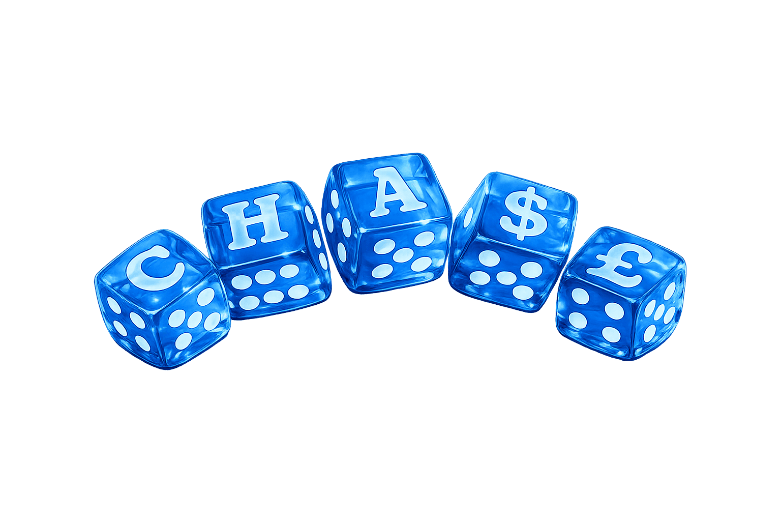 CHA$E dice artwork